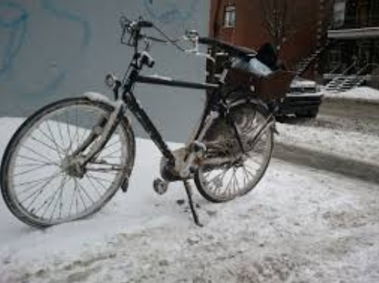 vélo hiver