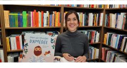 Véronique Lambert autrice de Dans les souliers d'Amadée, présentait son livre à la Librairie Fleury le 6 octobre 2022 - Crédit Séverine Le Page