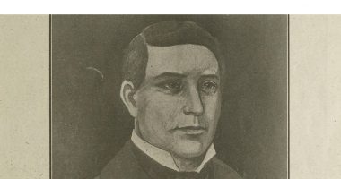 Jos Montferrand, d’après un portrait sur verre publié en 1902 (Photo : BANQ)