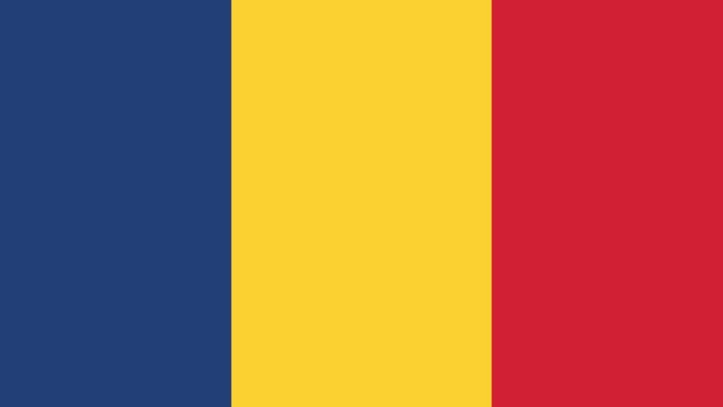 Le drapeau de la Roumanie