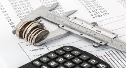Revenus - Calculatrice, clé à molette enserrant des pièces de monnaie et état de compte - Crédit: illustration Pixabay