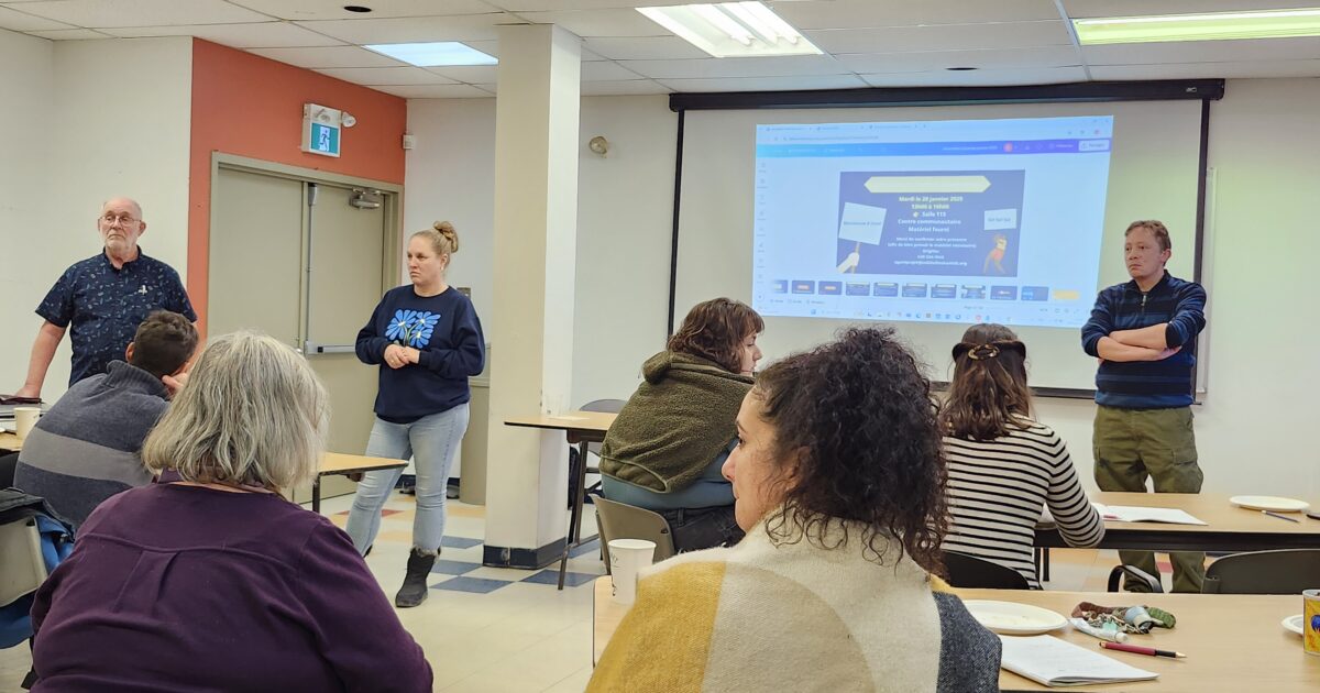 assemblée générale de Solidarité Ahuntsic