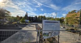 Chantier pôle de mobilité Fleury