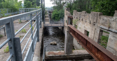 Structures du site des Moulins