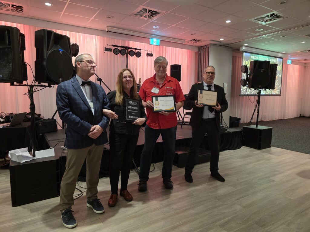 Média de l'année Prix Amecq