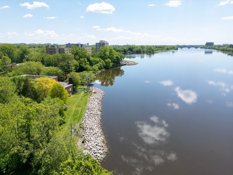 Rive rivière des Prairies