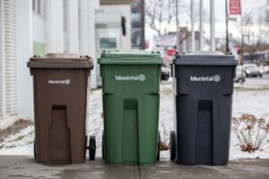 Poubelles tri RFID