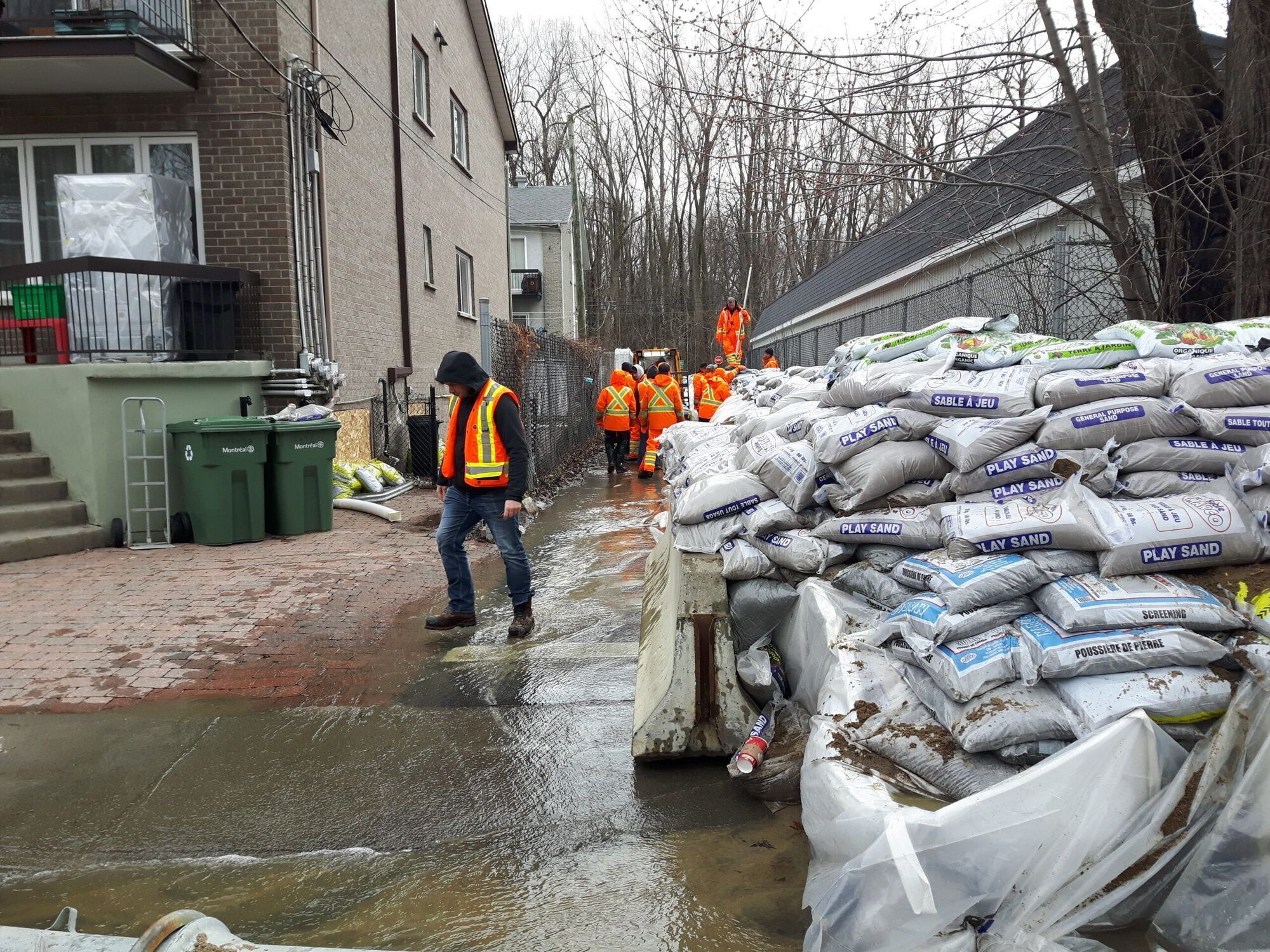 Inondations 2019 (Photo : jdv - Christiane Dupont) Ahuntsic Cartierville Montréal