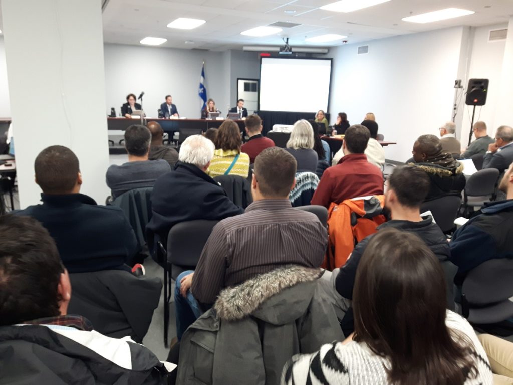Conseil d'arrondissement d'Ahuntsic-Cartierville du 9 décembre 2019 (Photo : jdv - Philippe Rachiele)