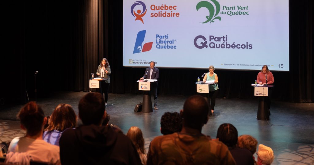 Élections : débat au Collège Bois-de-Boulogne.